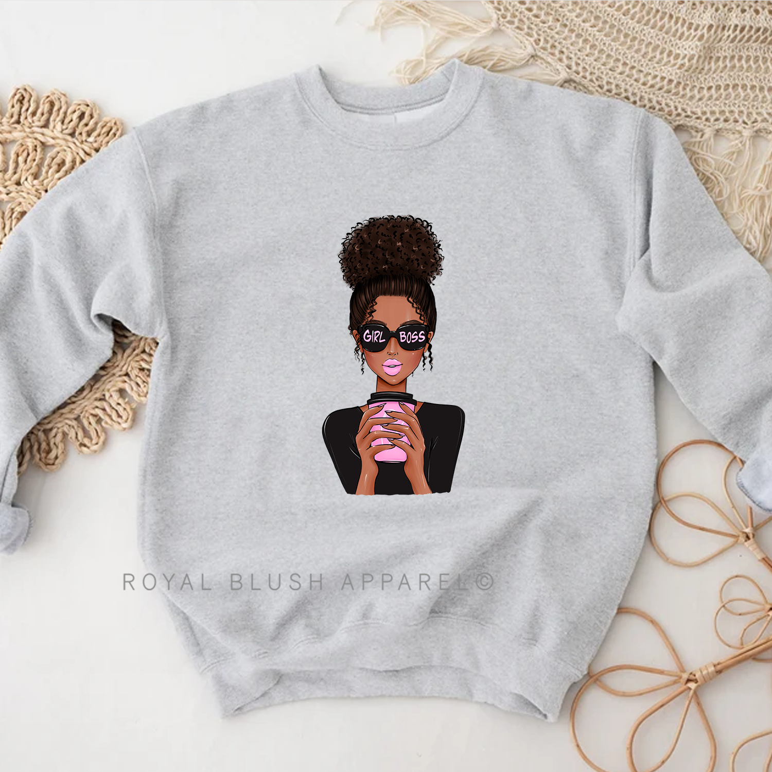 Girl deals boss sweatshirt