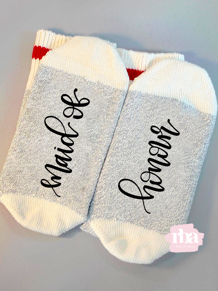 Matron of 2024 honor socks