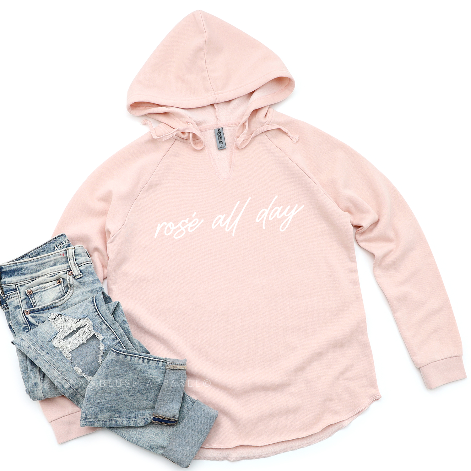 Rose all day discount hoodie