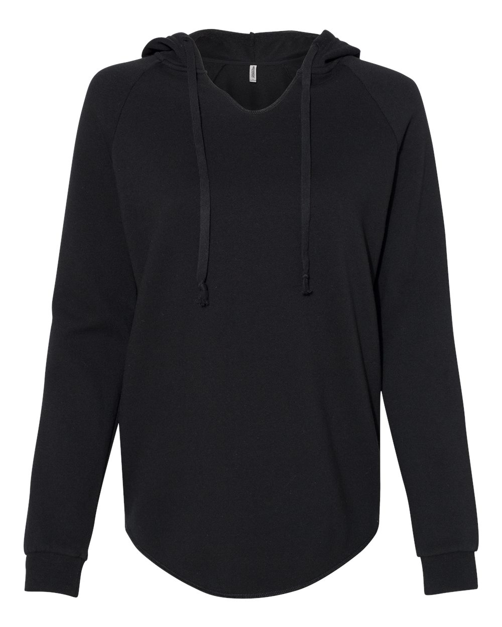 XS BLACK INDEPENDENT LADIES HOODIE