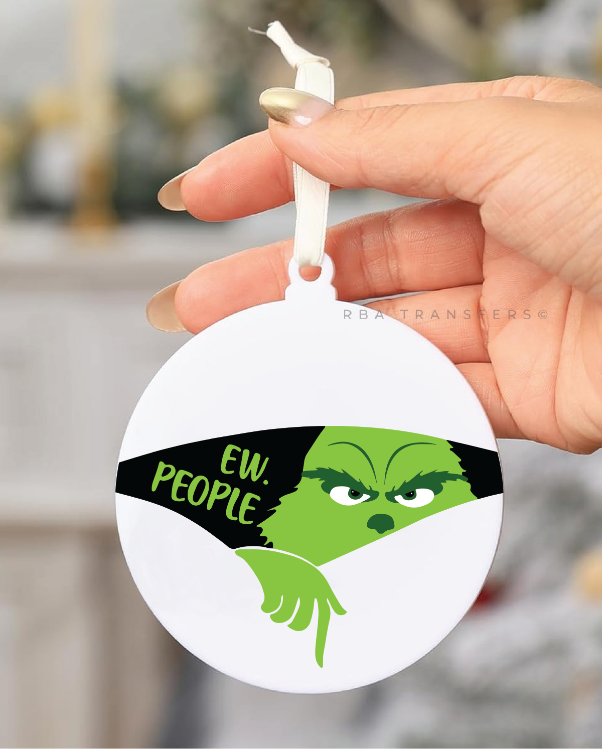 Ew People Acrylic Ornament