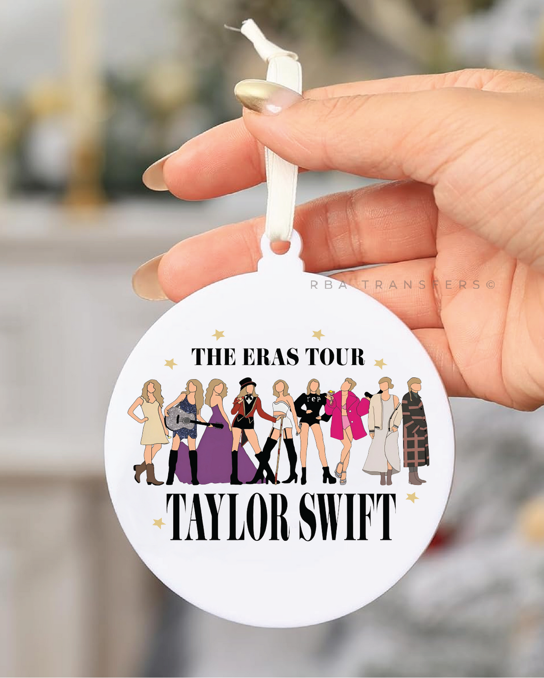 Taylor Swift Icons Acrylic Ornament