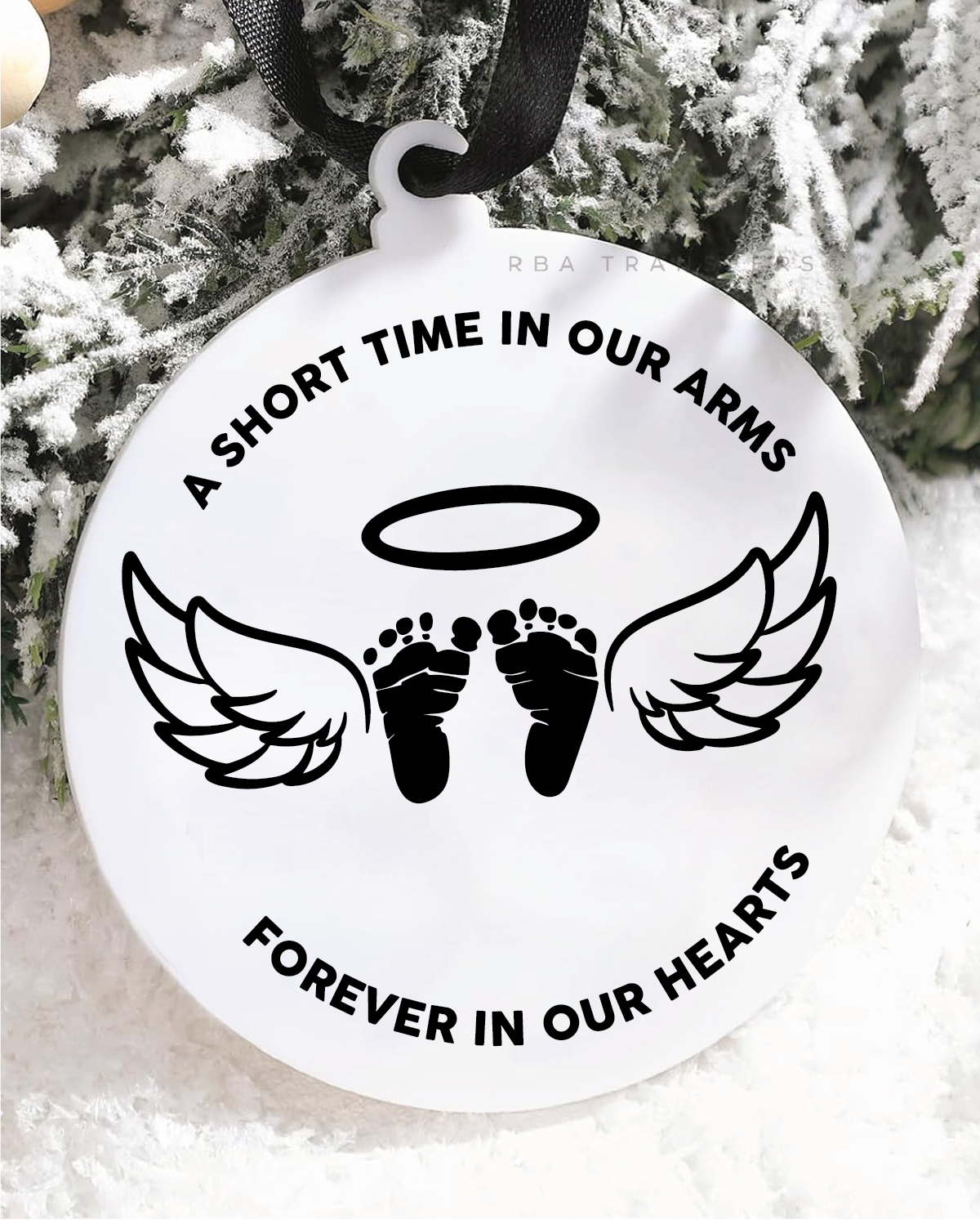 A Short Time In Our Arms Acrylic Ornament