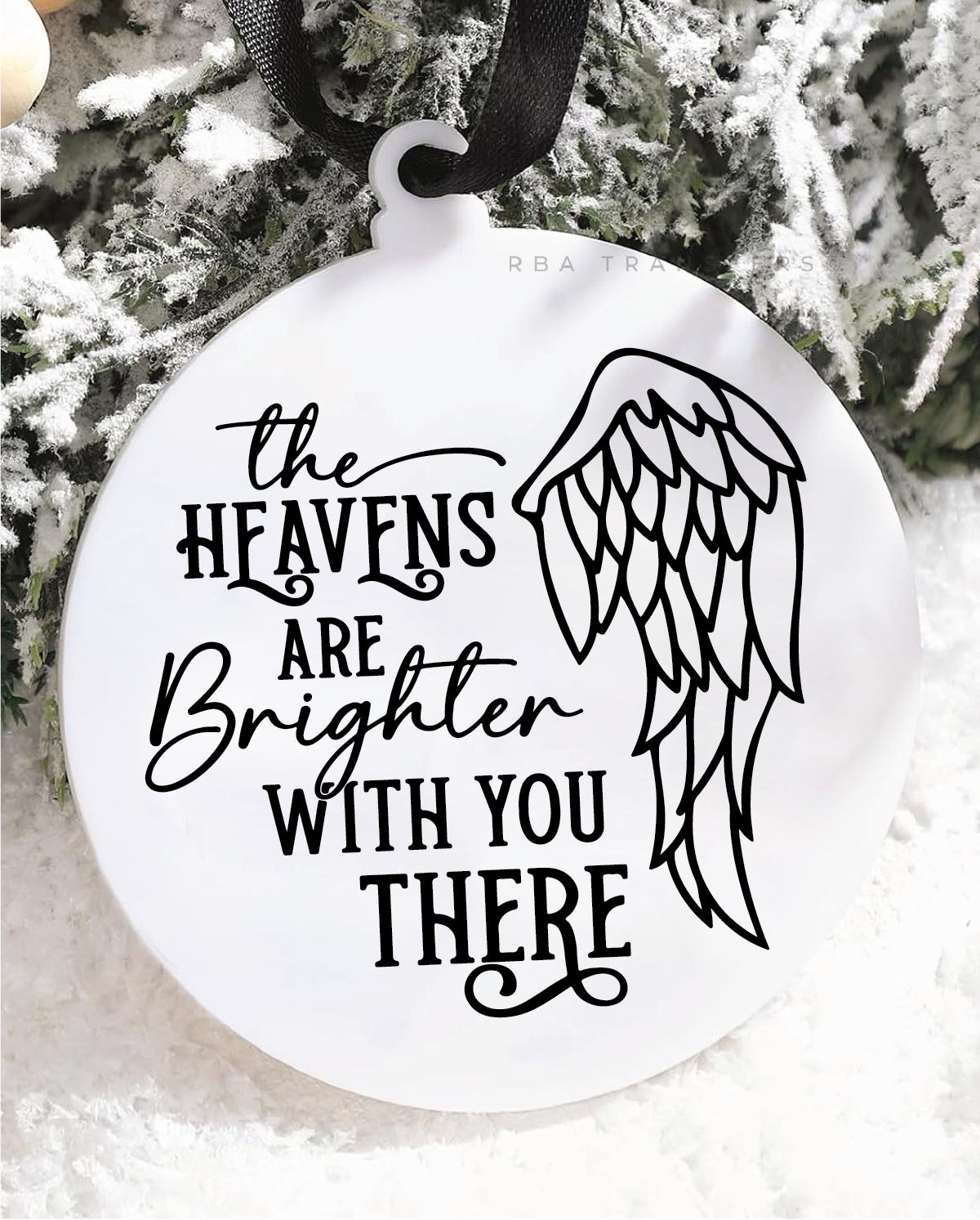 The Heavens Are Brighter Acrylic Ornament