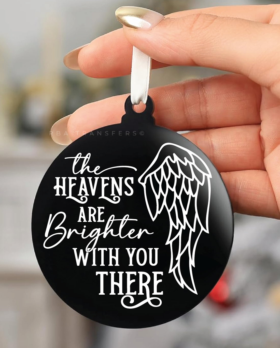 The Heavens Are Brighter Acrylic Ornament