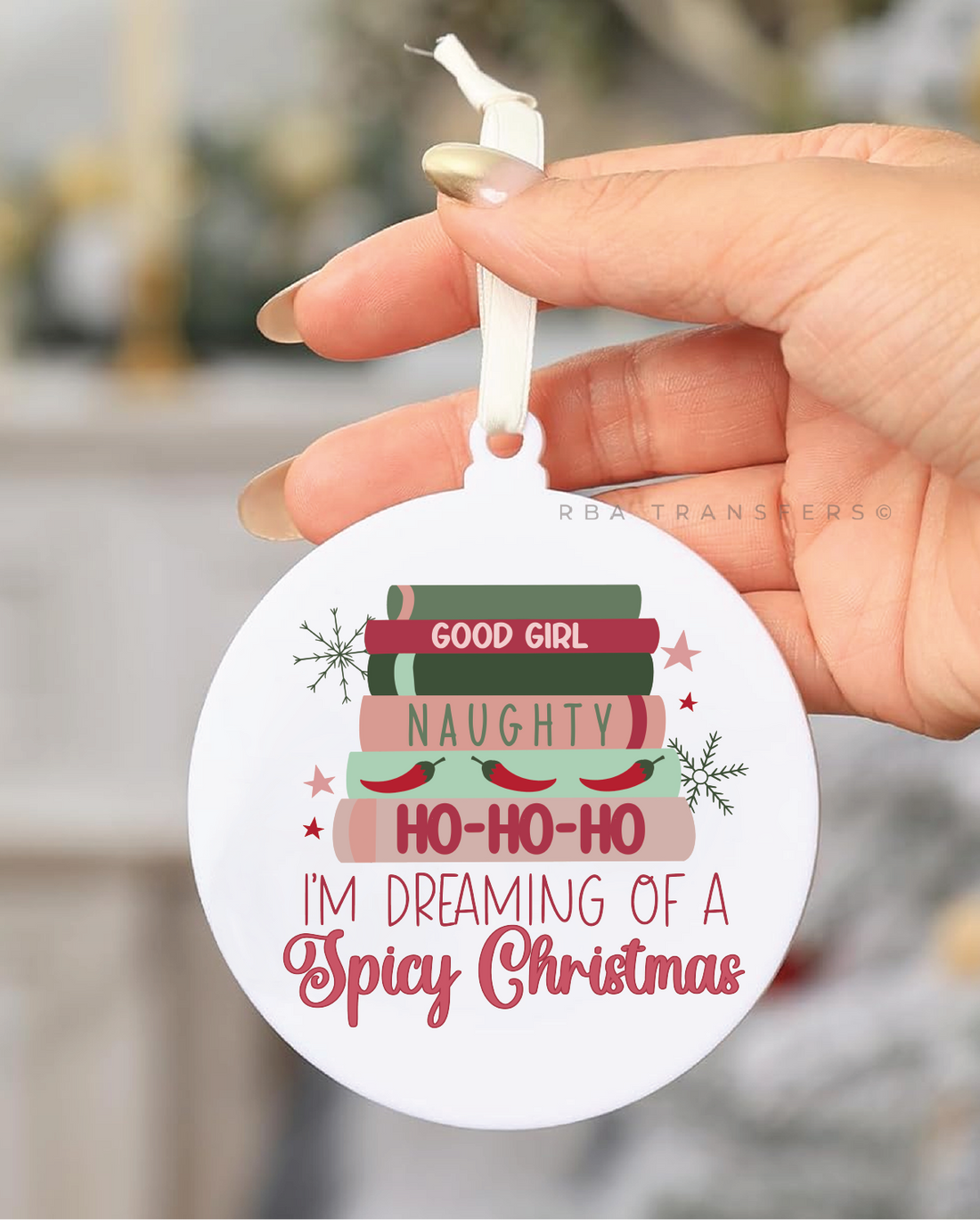 Spicy Christmas Acrylic Ornament