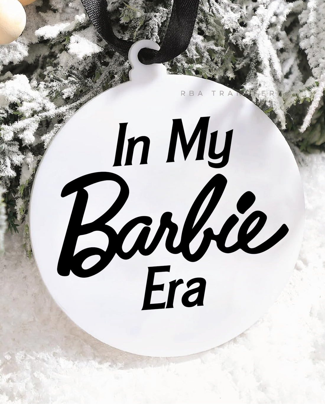 In My Barbie Era Acrylic Ornament