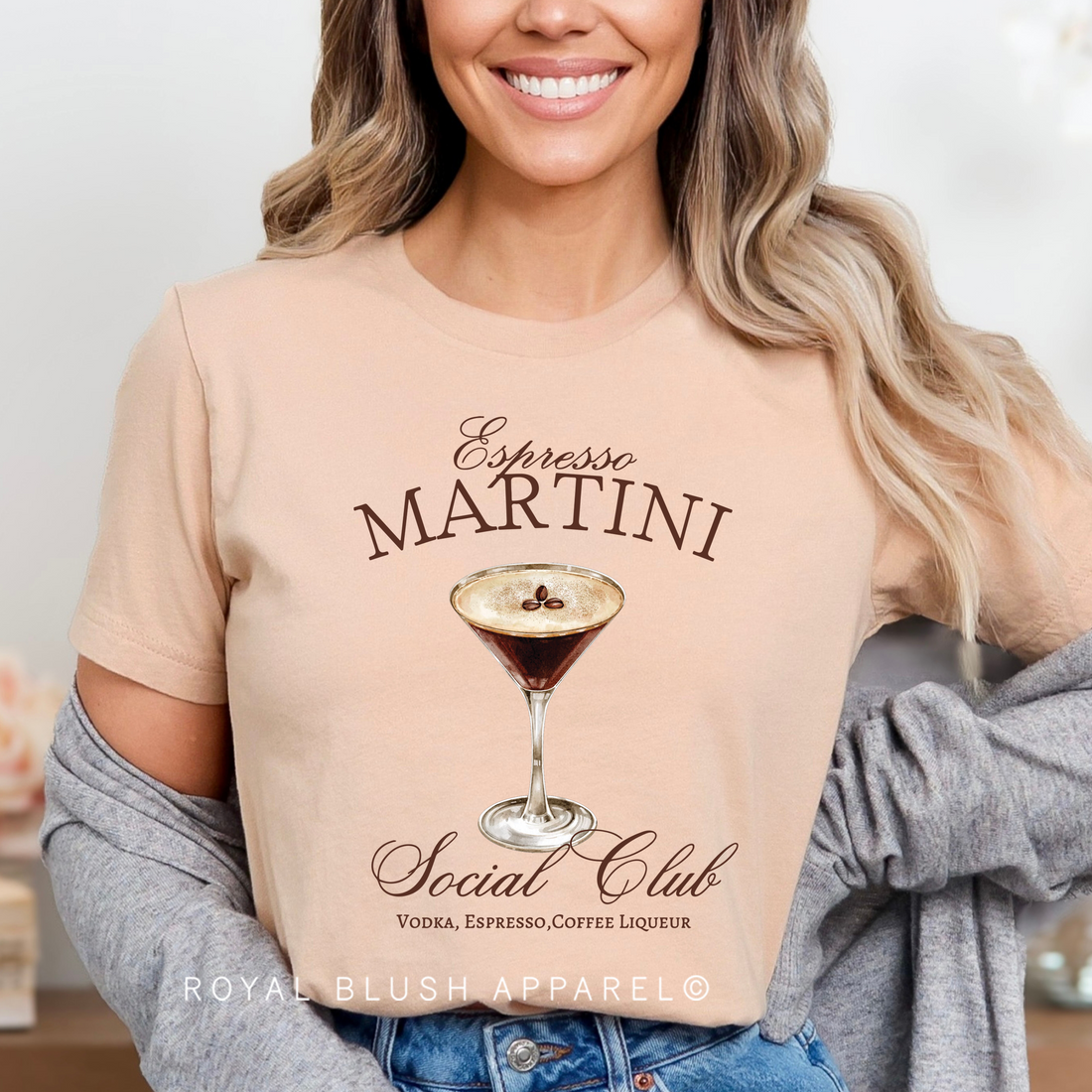 Espresso Martini Social Club Relaxed Unisex T-shirt