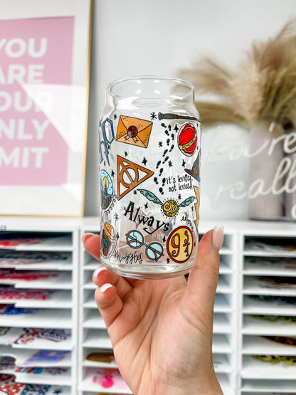 HP Iced Coffee Glass