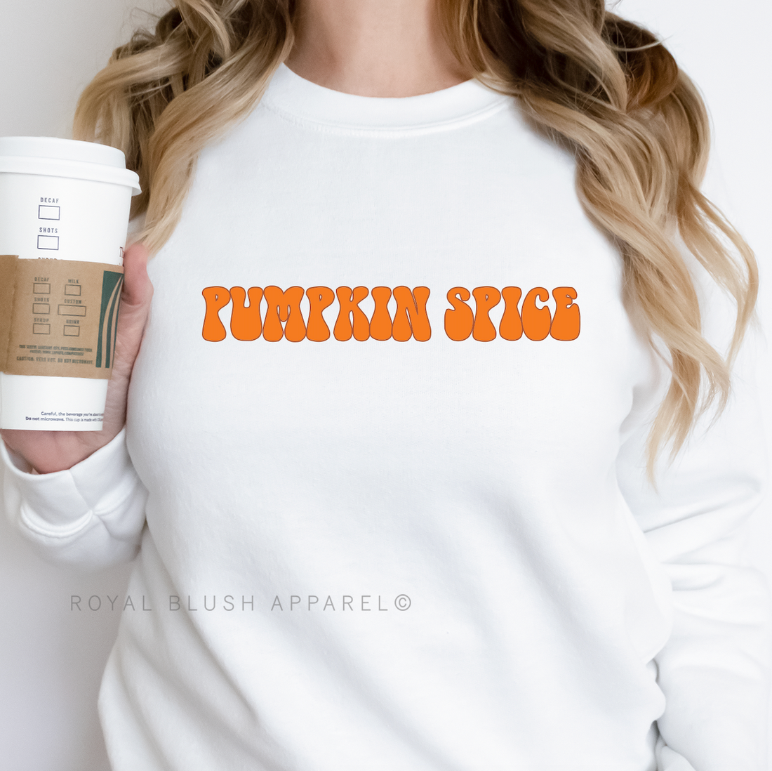 Pumpkin Spice Orange Sweatshirt