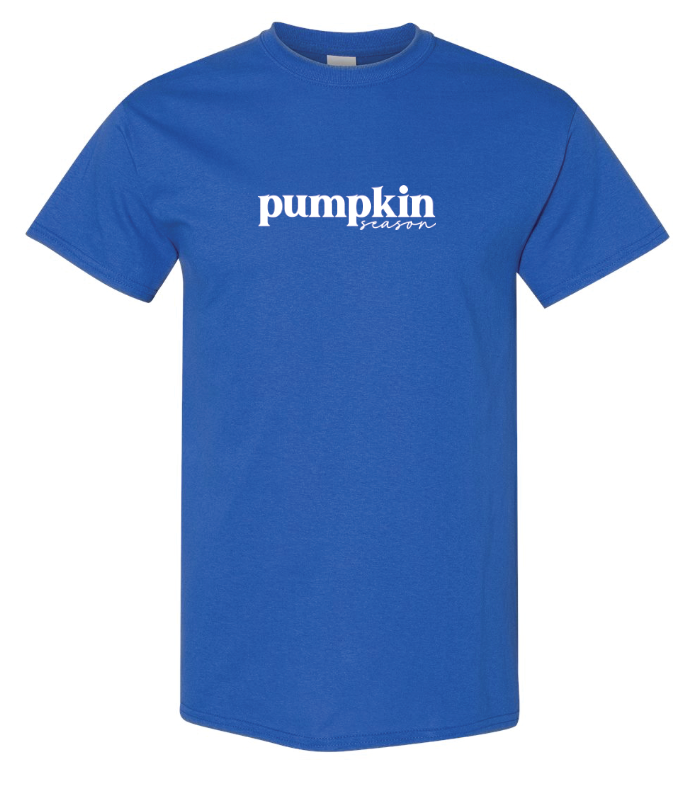 Pumpkin Season-PETIT BLEU ROYAL UNISEXE