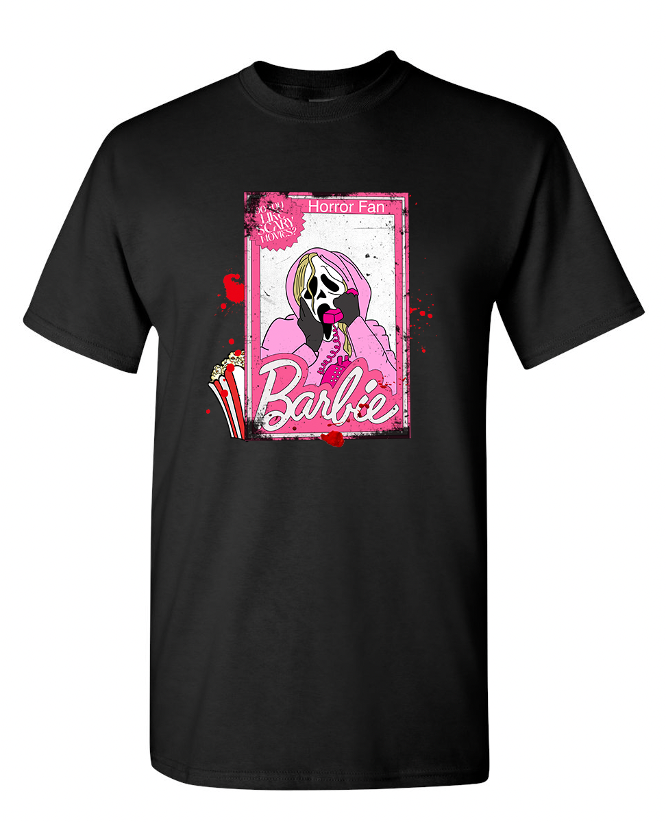 Barbie Scream Face - LARGE UNISEX T-SHIRT