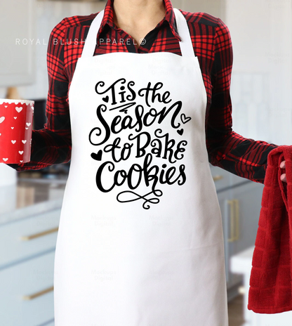 Tis The Season To Bake Cookies Apron