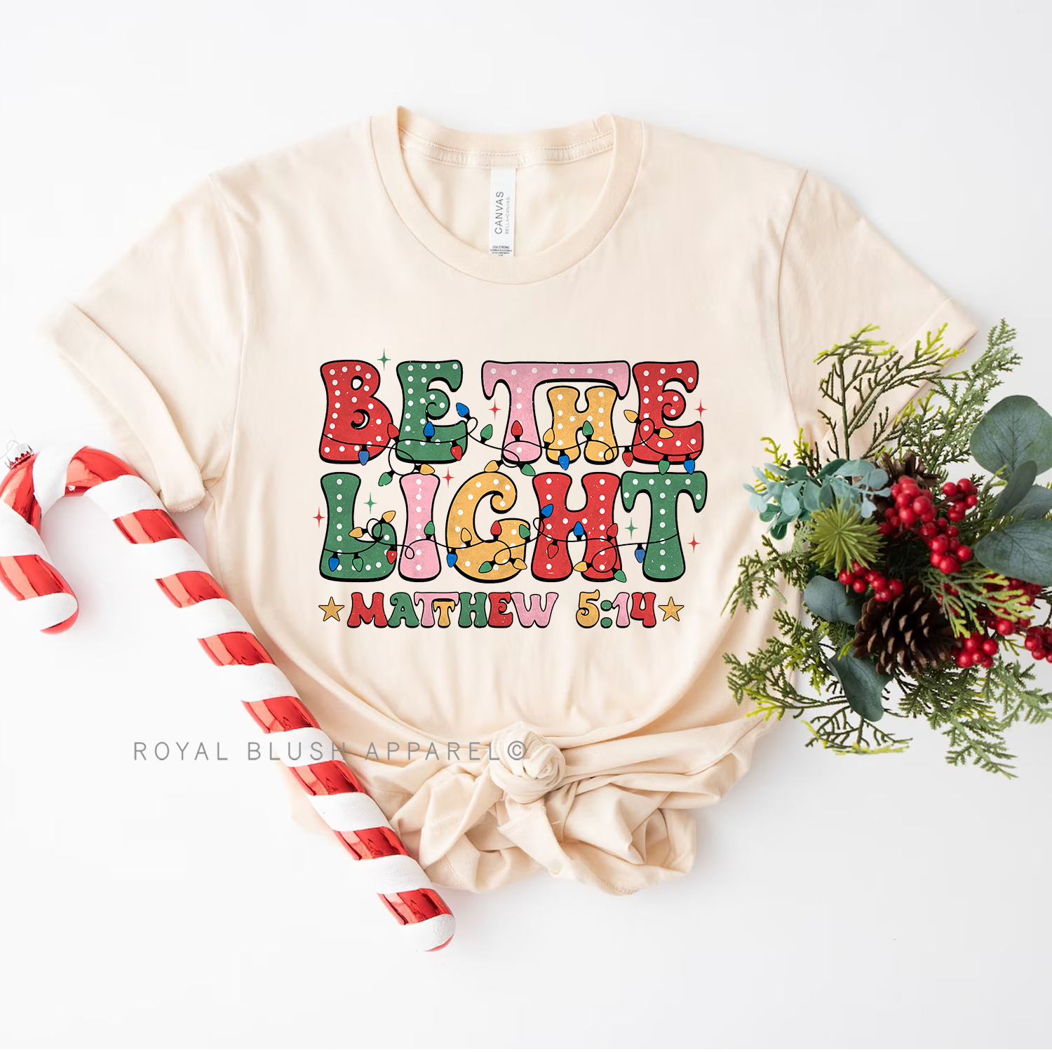 Be The Light Relaxed Unisex T-shirt