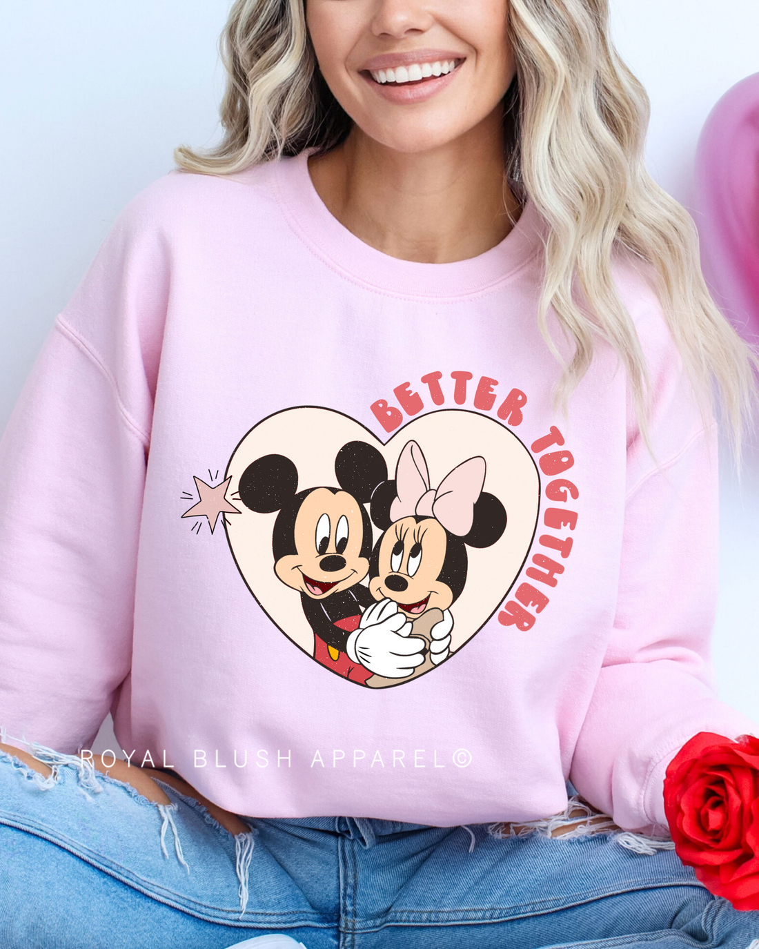 Heart Hug Better Together Sweatshirt