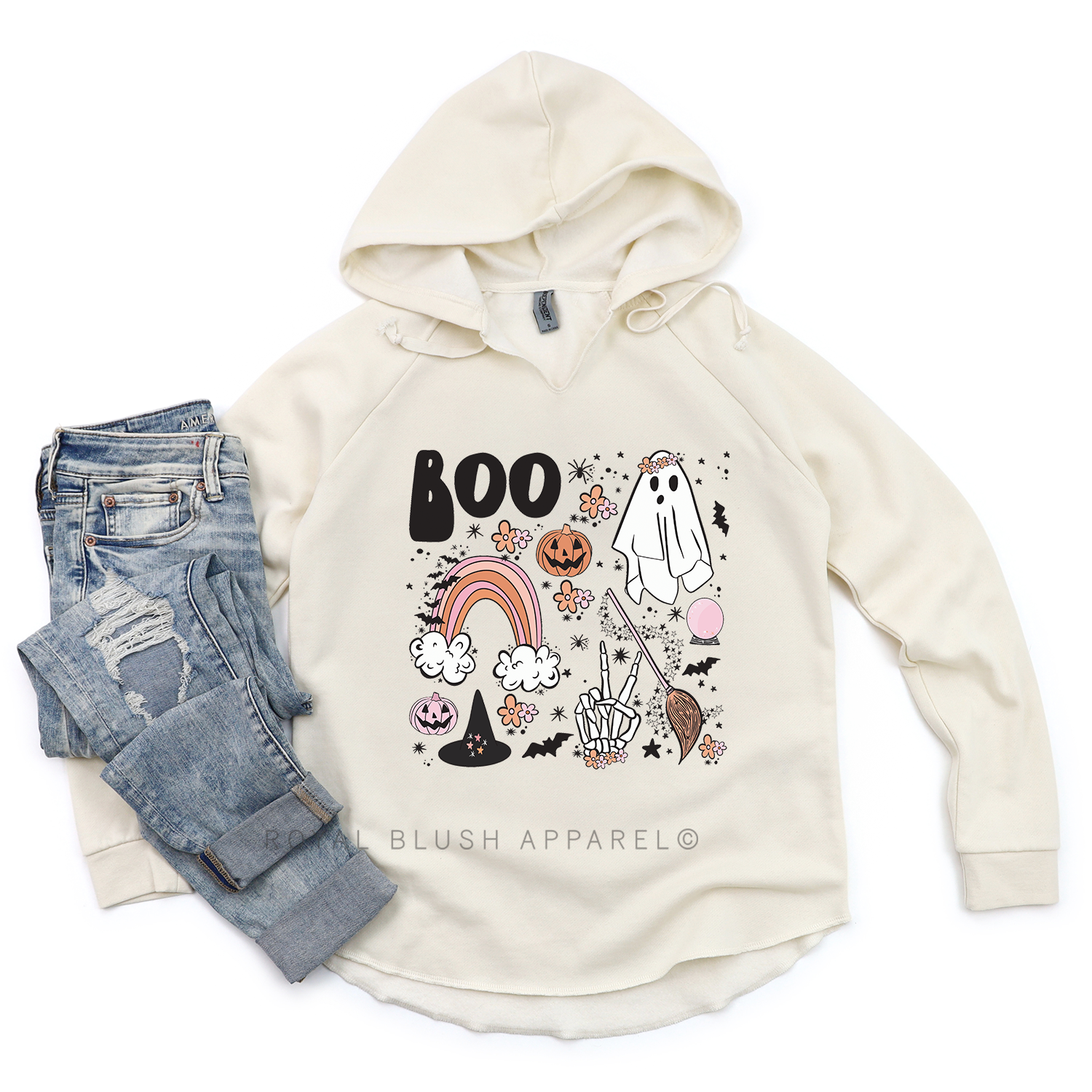 Boo Square Independent Hoodie