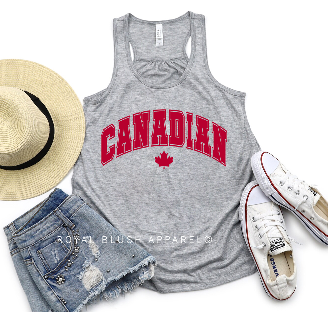 CANADIAN Ladies Flowy Tank