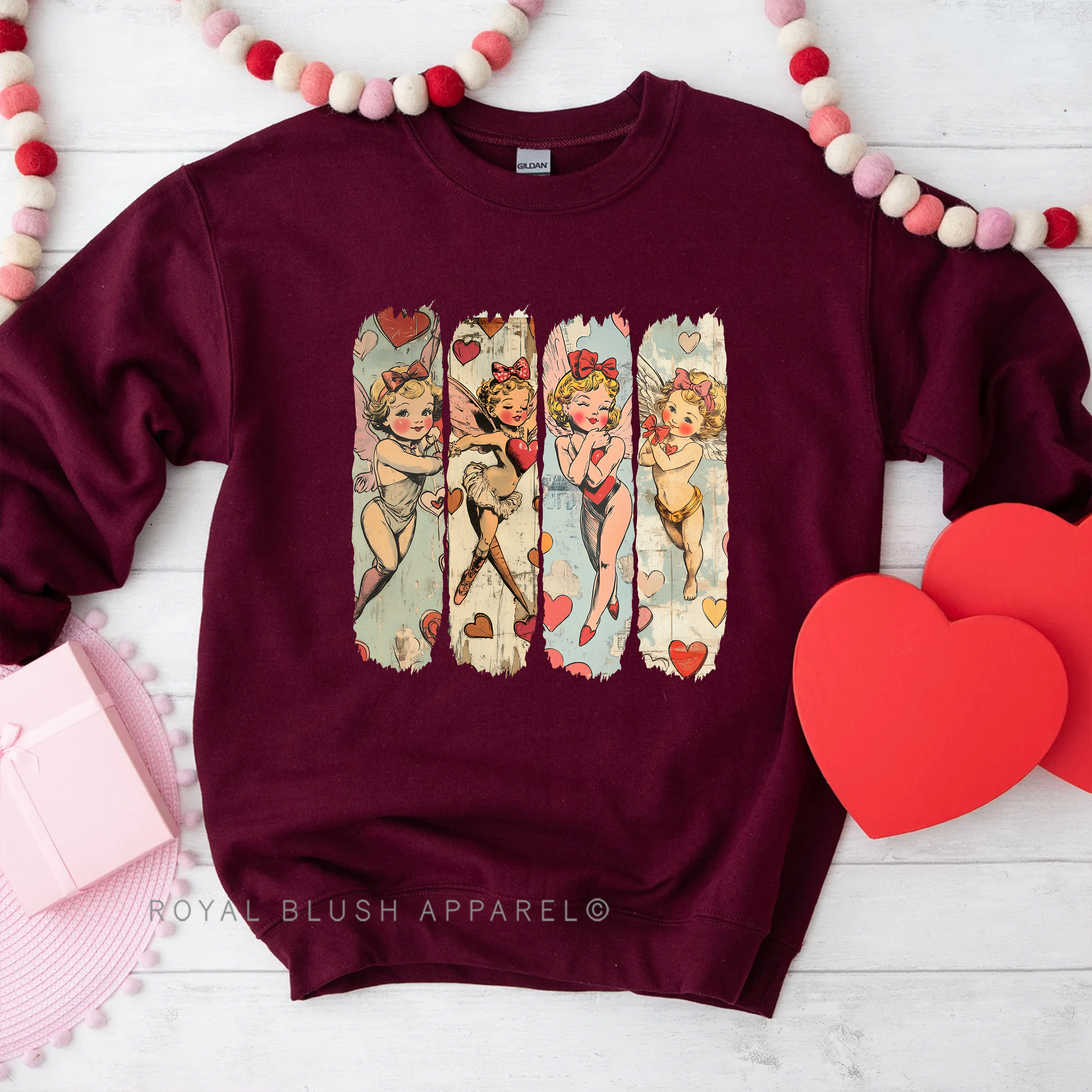 Cupid Stripes Sweatshirt