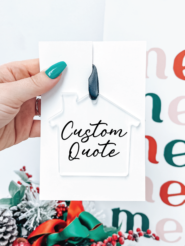 Custom Acrylic Ornaments – Caloosa Water Wear