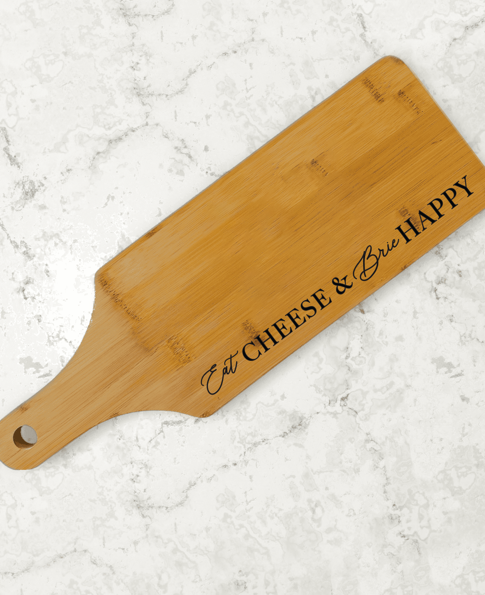 Eat Cheese &amp; Brie Happy Cutting Board