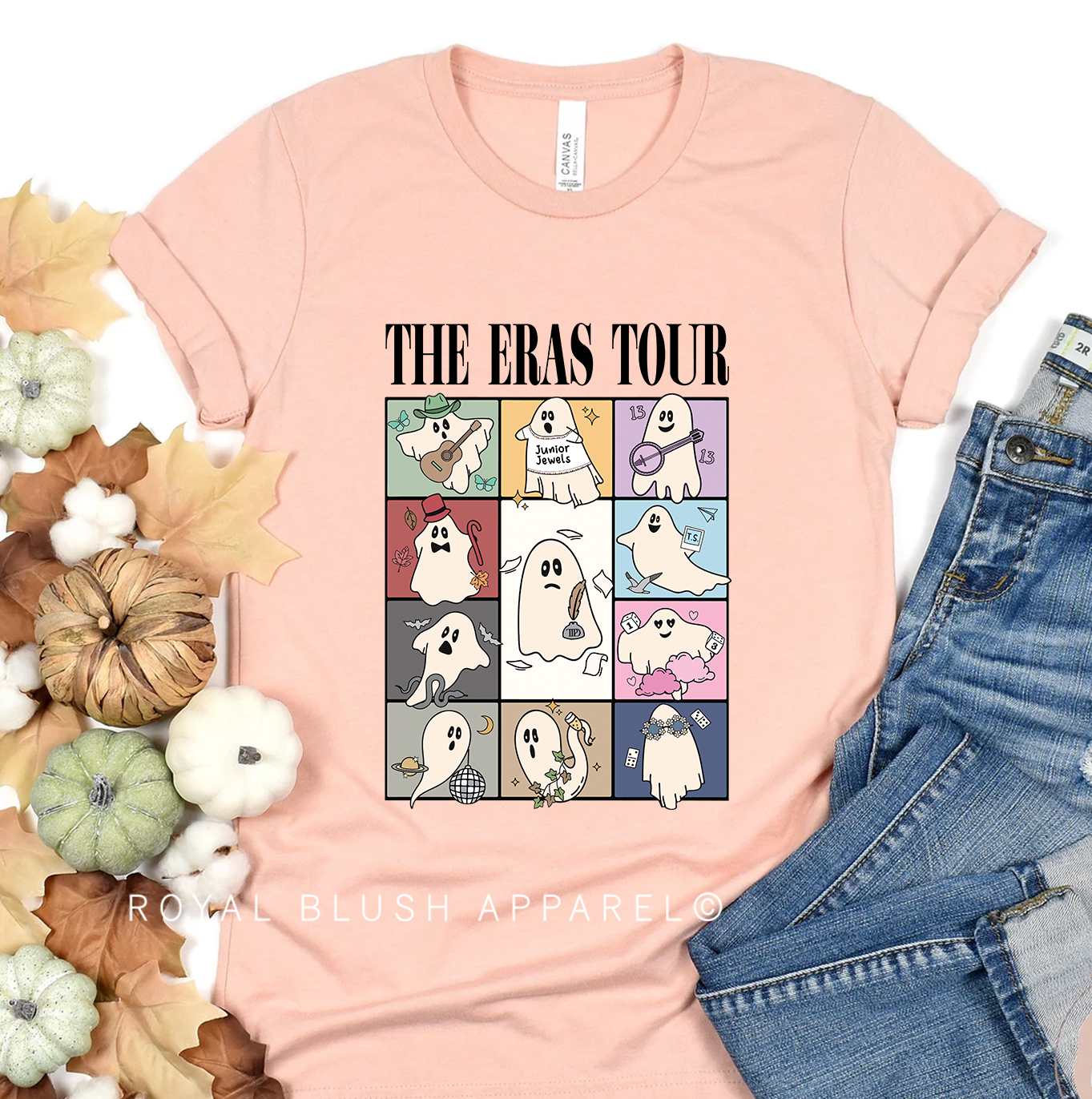 Ghosts The Eras Tour Relaxed Unisex T-shirt