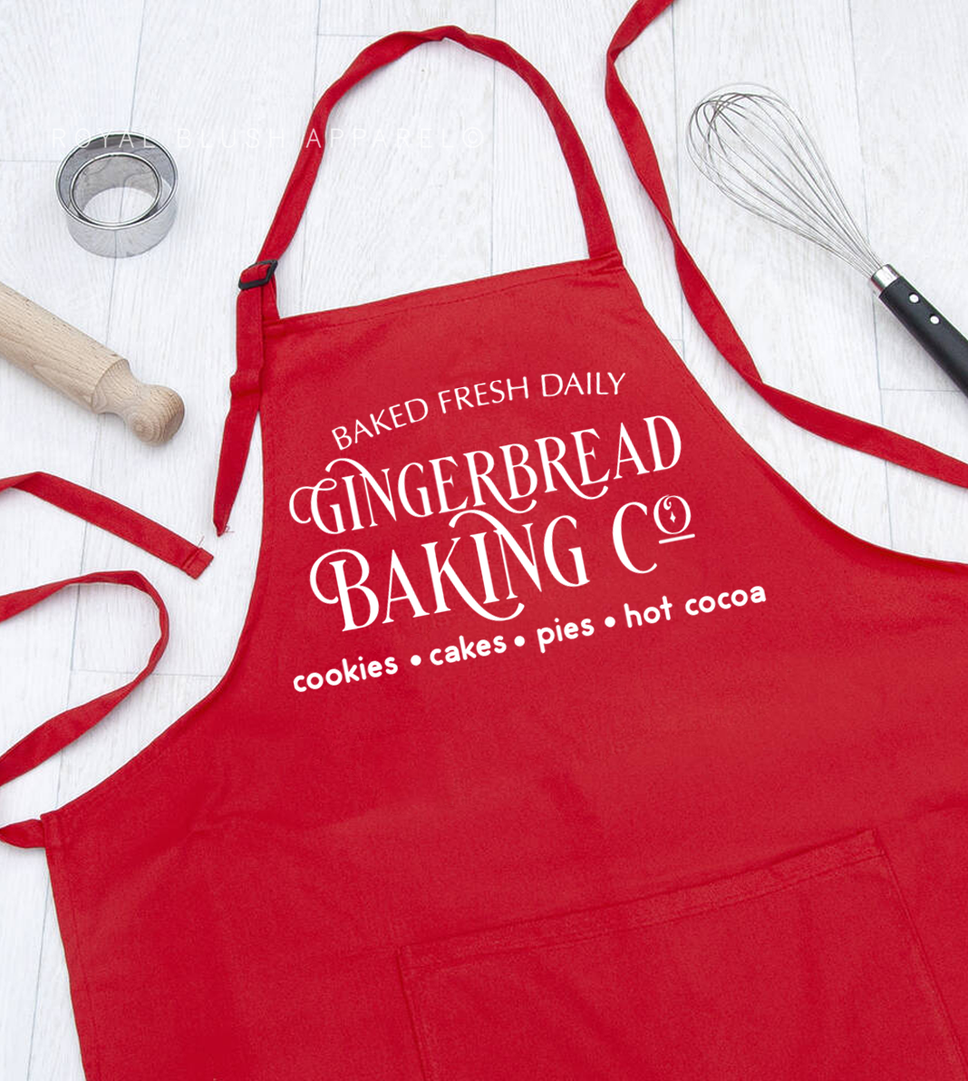 Gingerbread Baking Co. Apron