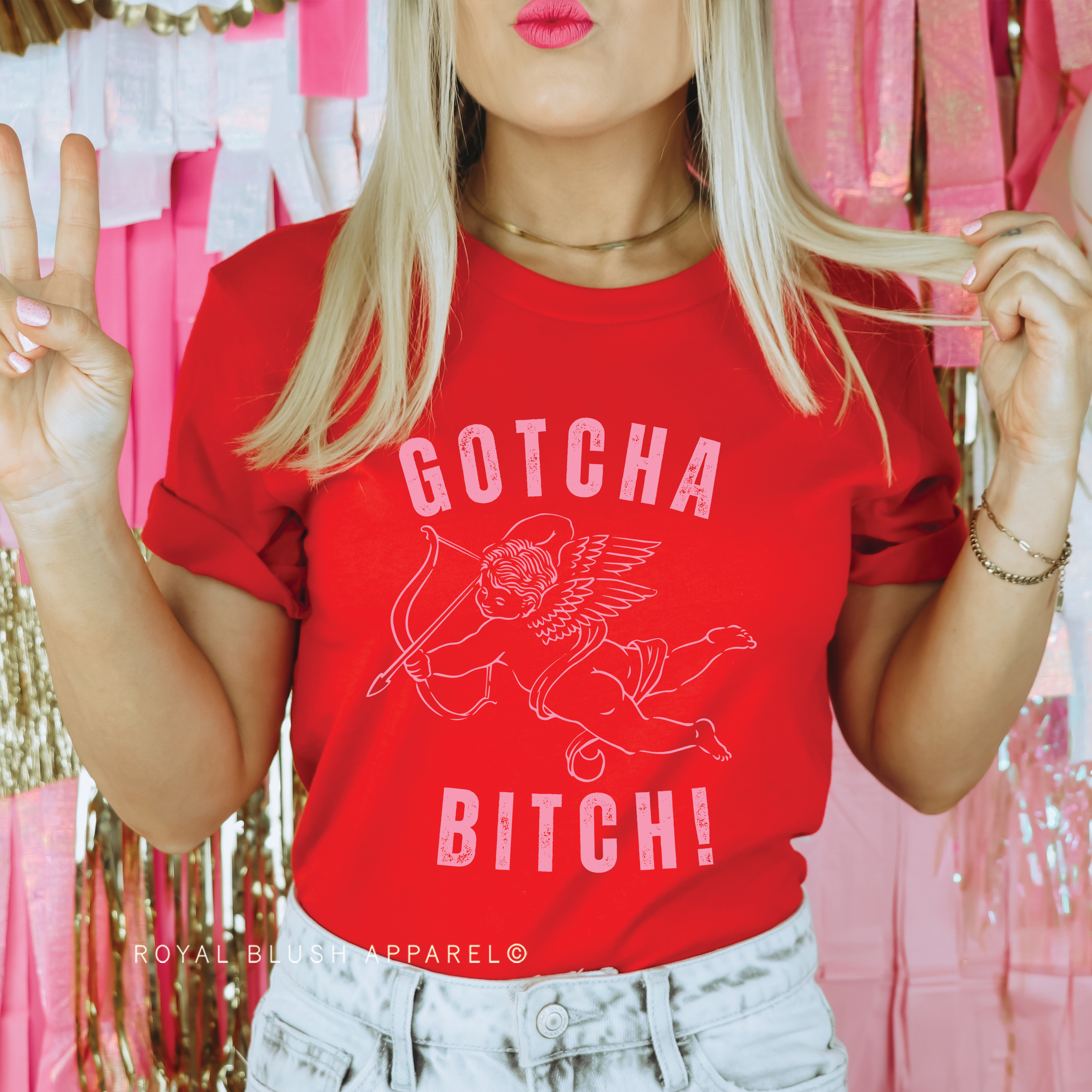 Gotcha Bitch! Relaxed Unisex T-shirt