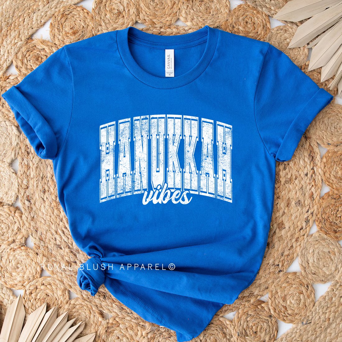 Hanukkah Vibes Relaxed Unisex T-shirt