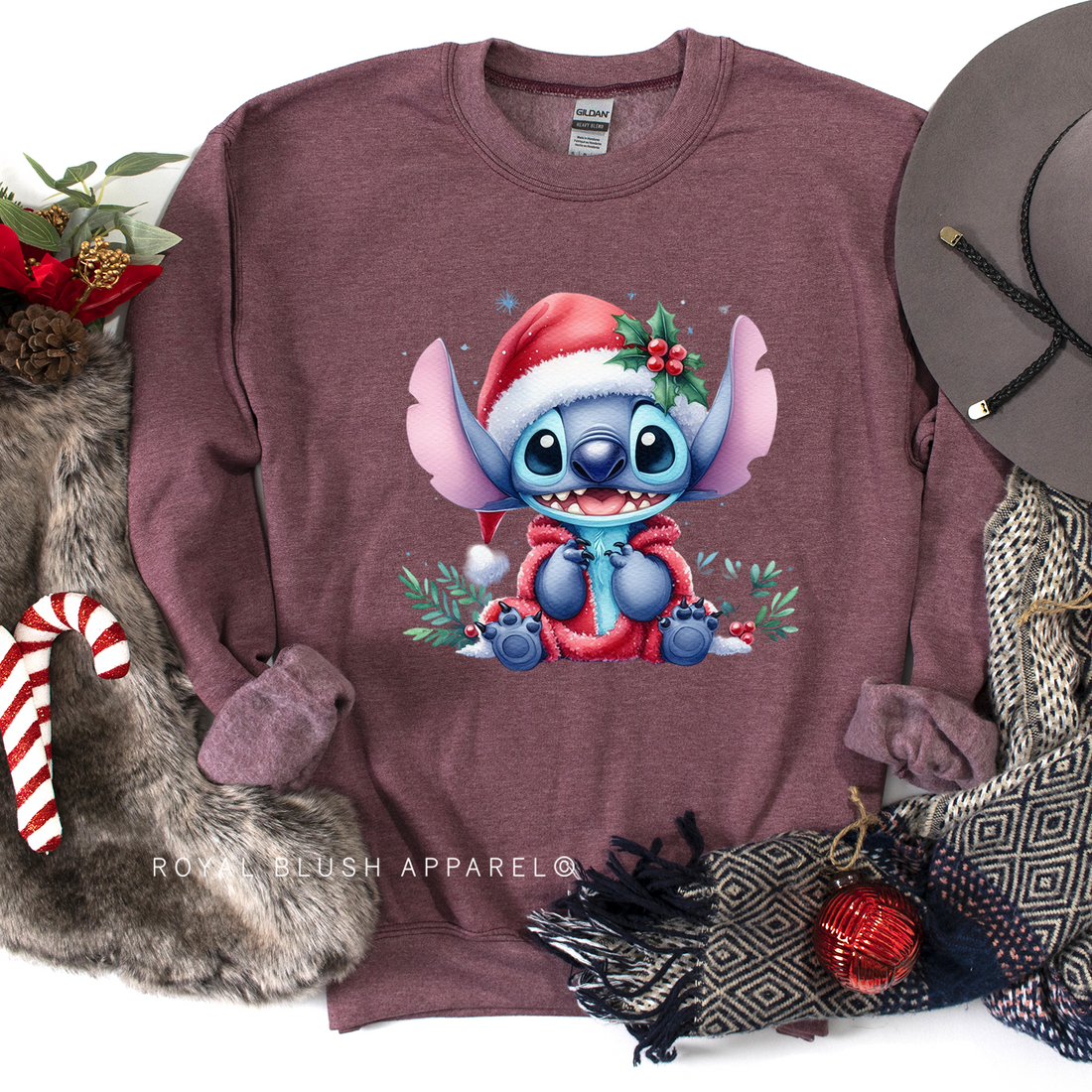 Holly Stitch Sweatshirt