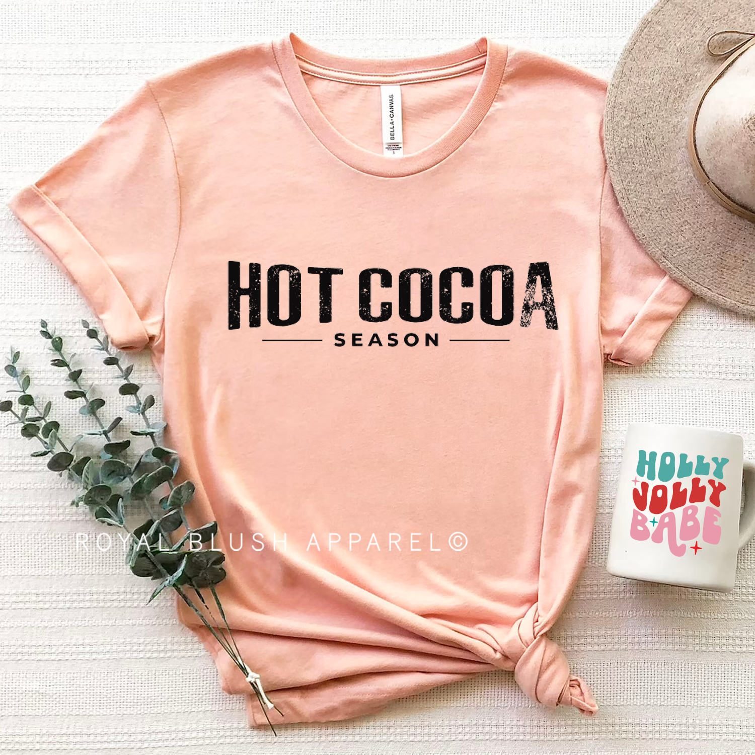 Hot Cocoa Season Relaxed Unisex T-shirt