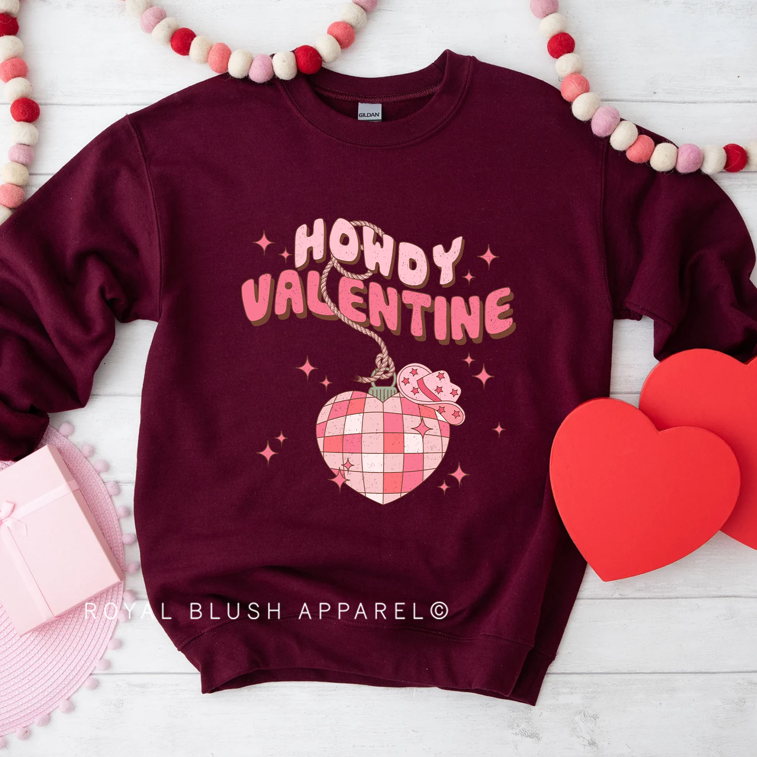 Howdy Valentine Sweatshirt