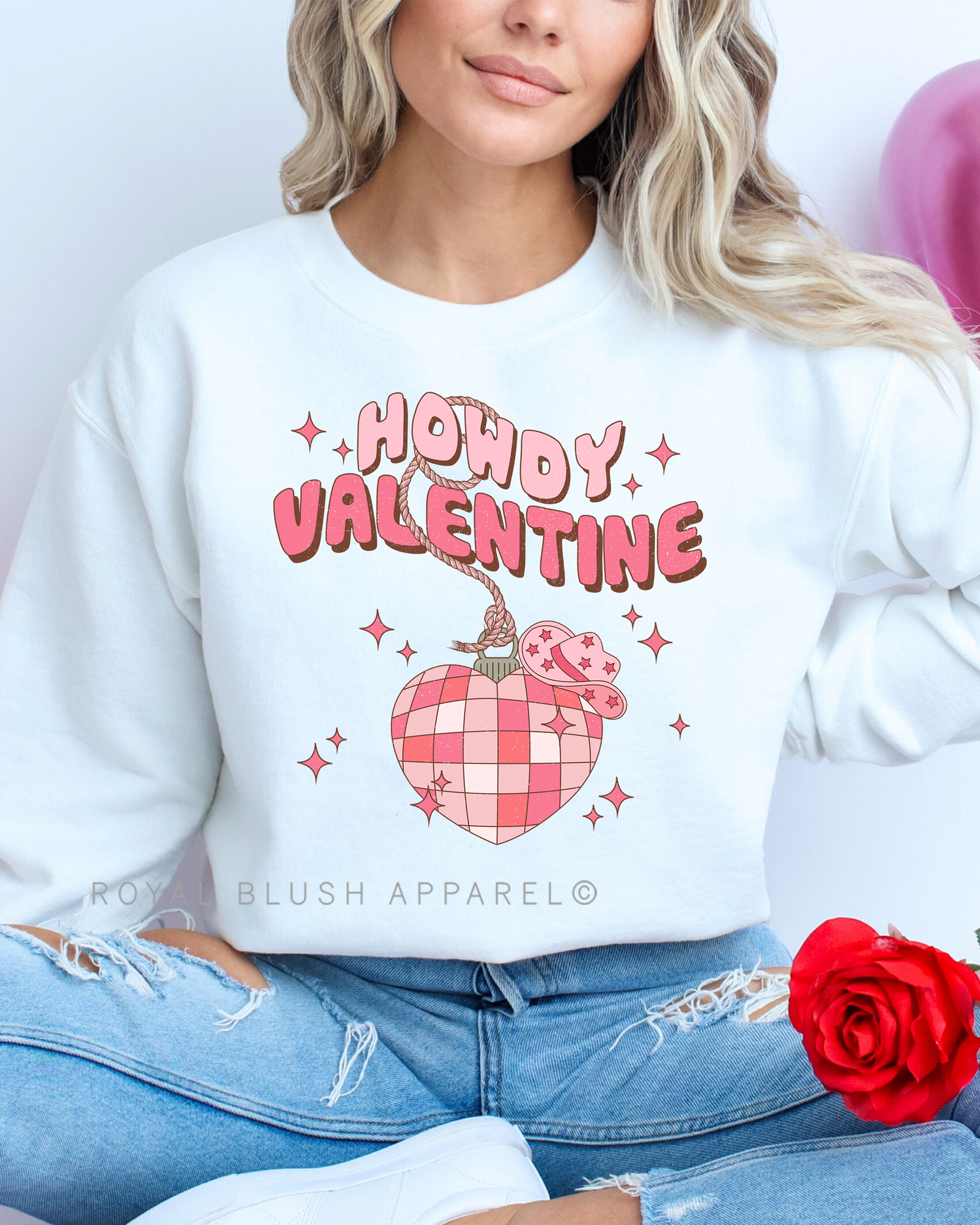 Howdy Valentine Sweatshirt