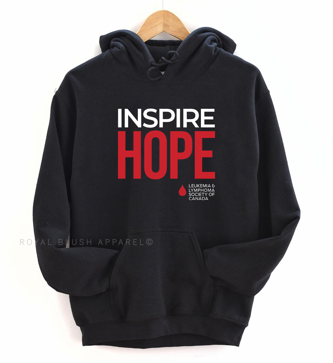 Sweat à capuche unisexe Inspire Hope