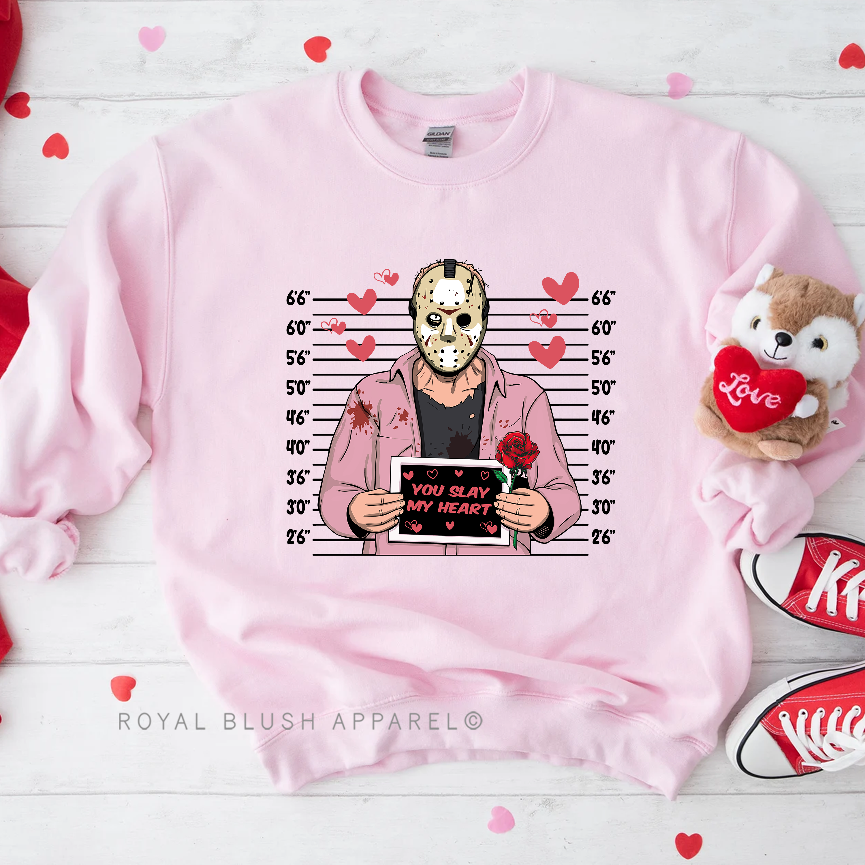 Jason You Slay My Heart Jail Sweatshirt