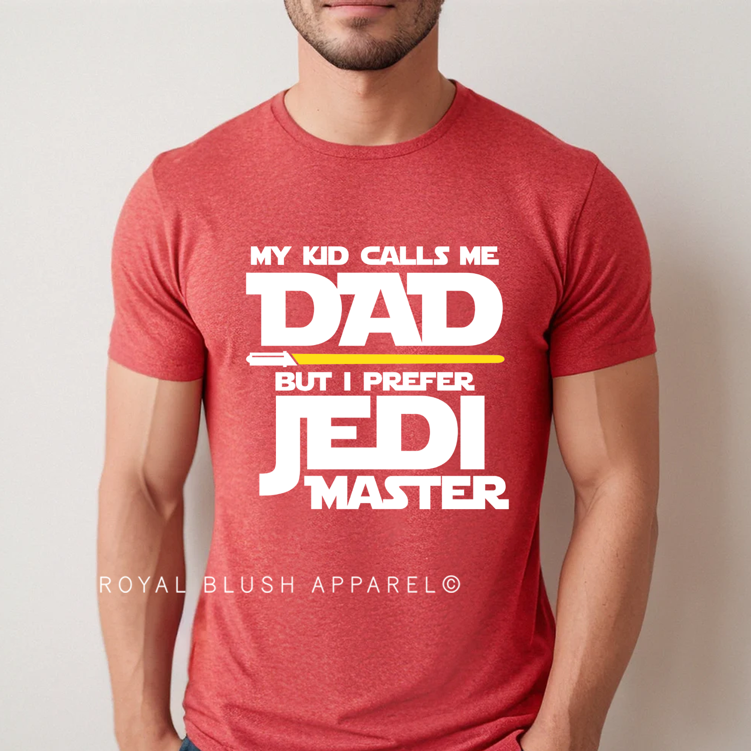Jedi Master T-shirt unisexe décontracté