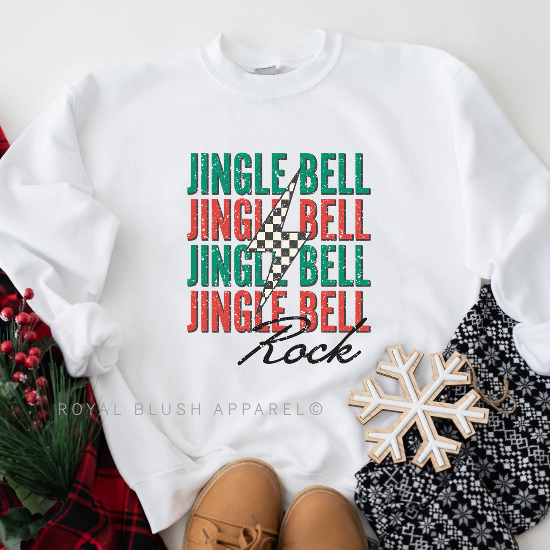 Jingle Bell Rock Lightning Sweatshirt