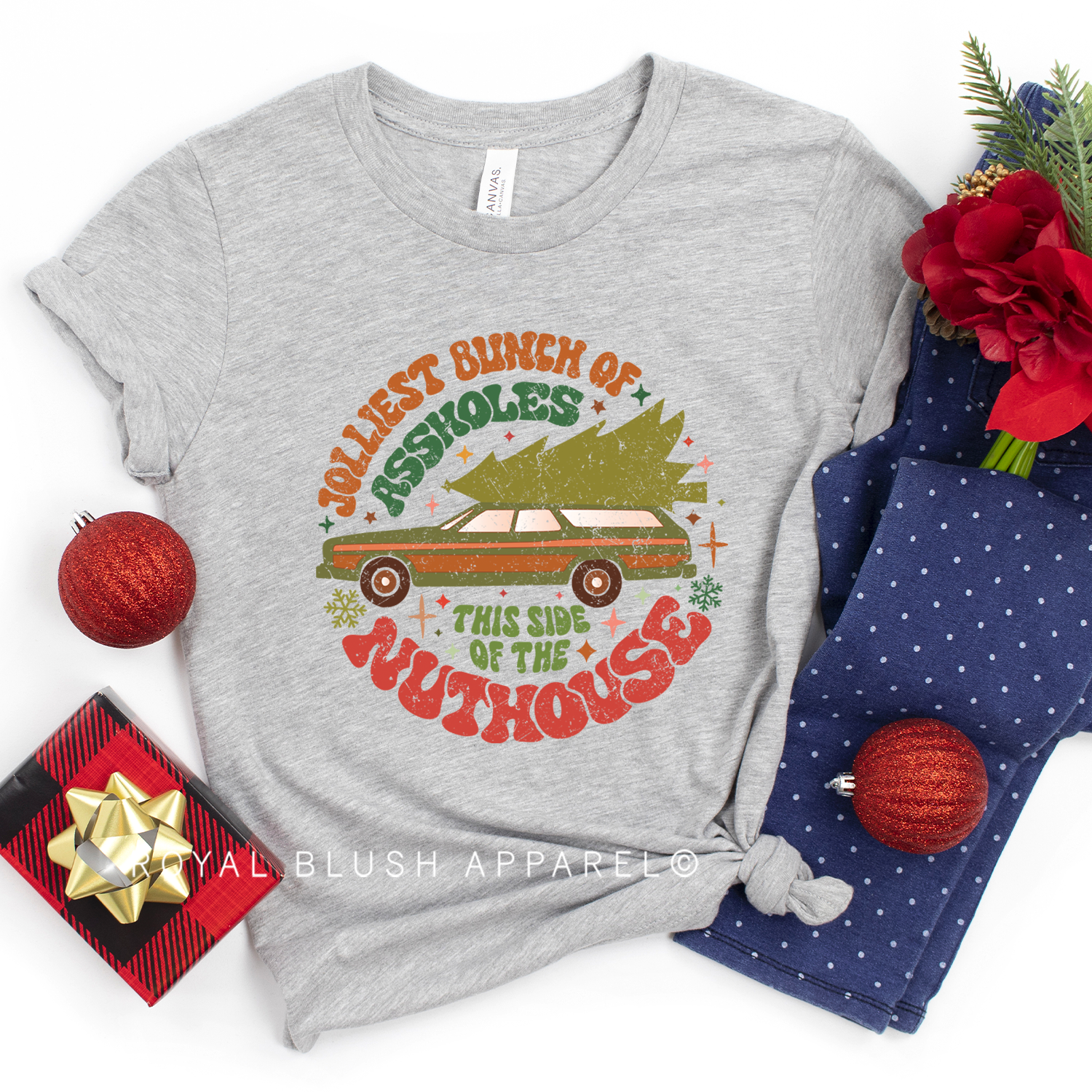 Jolliest Bunch Of Assholes Relaxed Unisex T-shirt