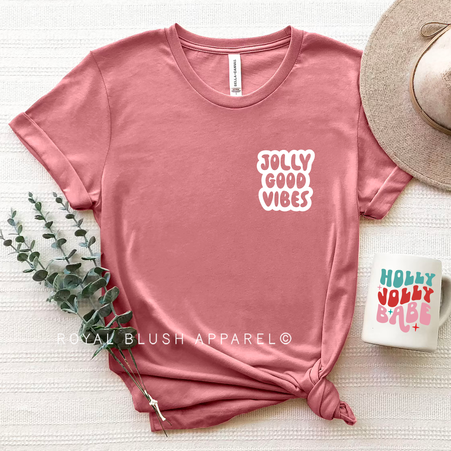 Jolly Good Vibes Relaxed Unisex T-shirt