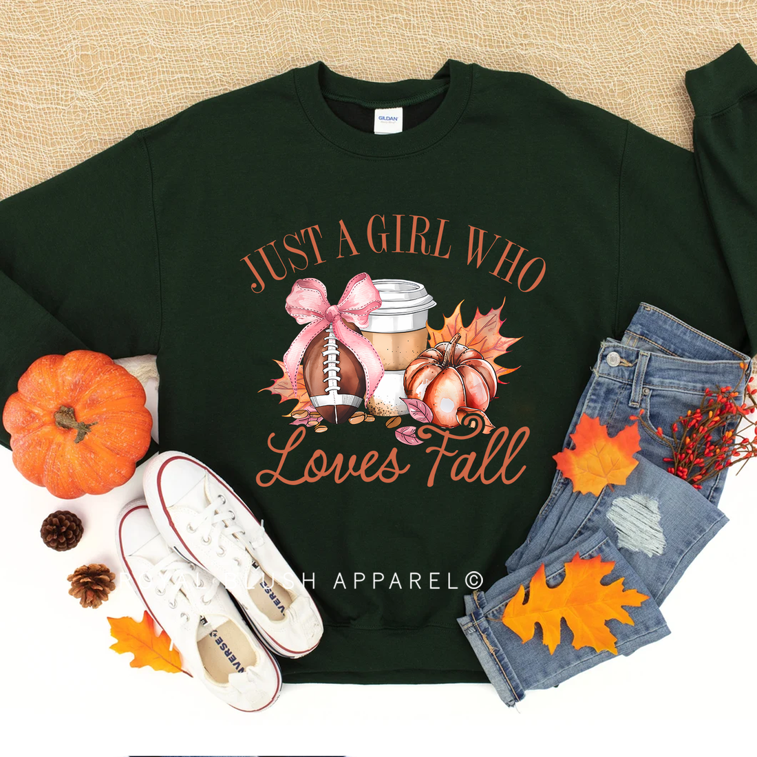 Just A Girl Who Loves Fall Sweatshirt