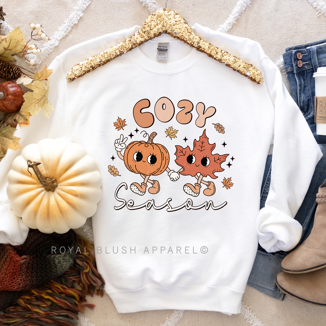 Leaf Cozy Season Sweatshirt