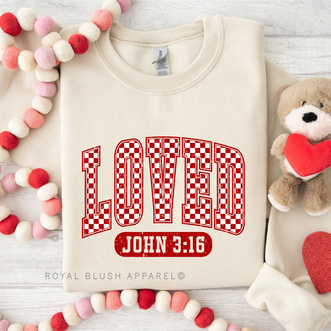 LOVED John 3:16 Sweatshirt