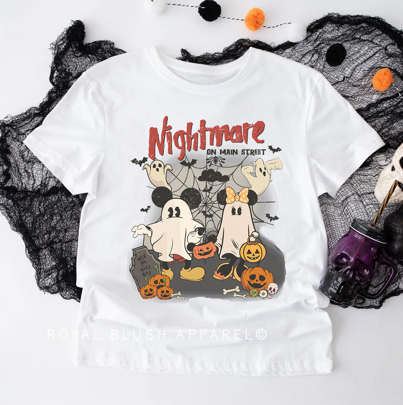 Nightmare On Main Street Relaxed Unisex T-shirt