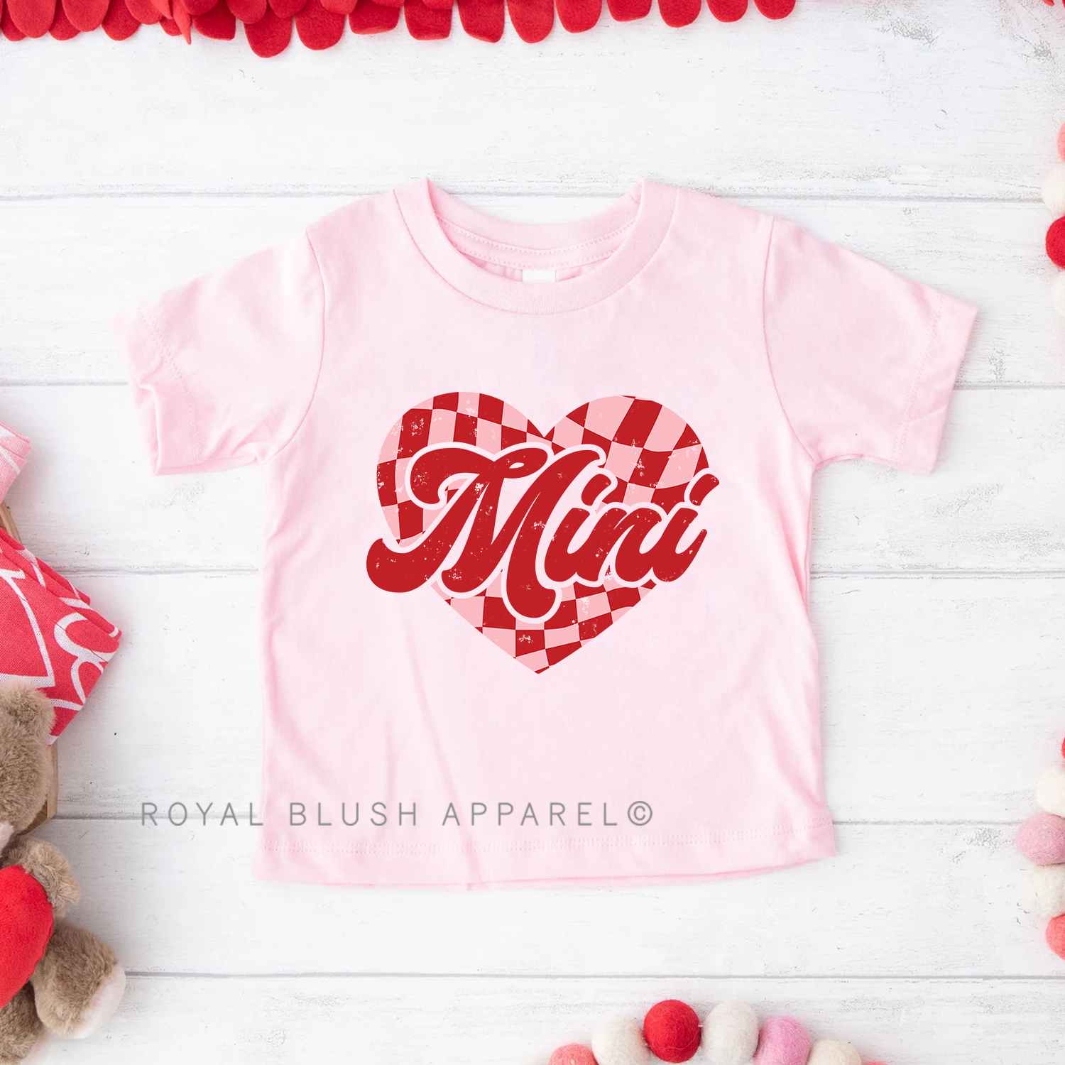 Mini Red Heart Toddler T-Shirt