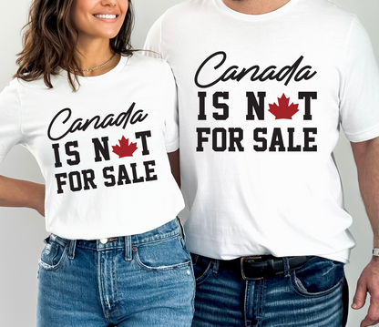 Canada Is Not For Sale Relaxed Unisex T-shirt