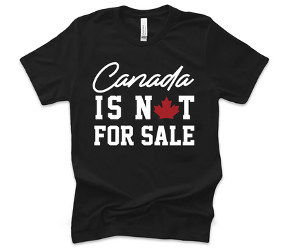 Canada Is Not For Sale Relaxed Unisex T-shirt