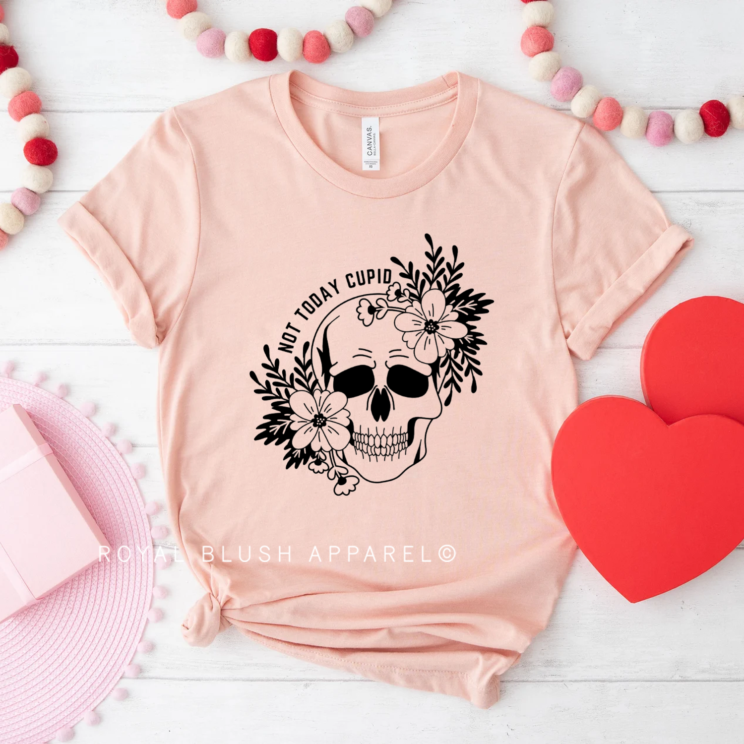 Not Today Cupid Relaxed Unisex T-shirt