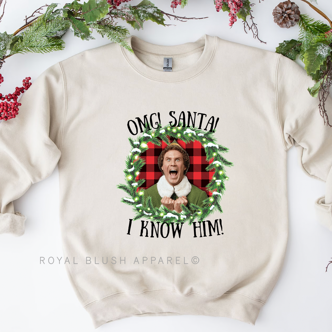 OMG Santa! I Know Him! Sweatshirt