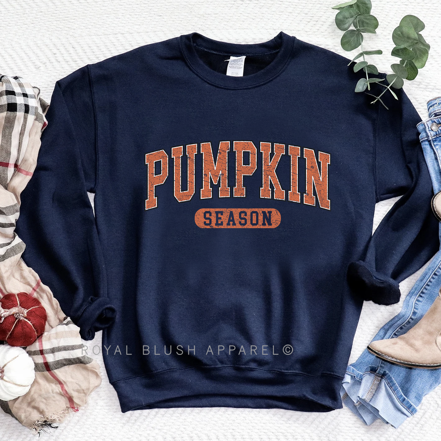 Orange PUMPKIN SEASON Sweatshirt