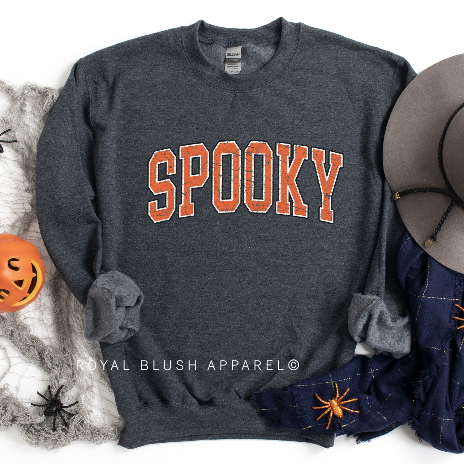 Orange SPOOKY Sweatshirt