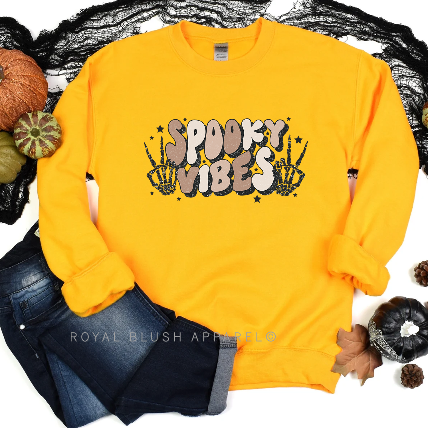 Peace Spooky Vibes Sweatshirt